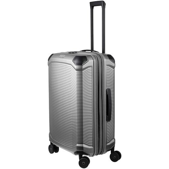 Travelite Millennium 4 kółka Zestaw walizek 3-części z plisą rozprężną