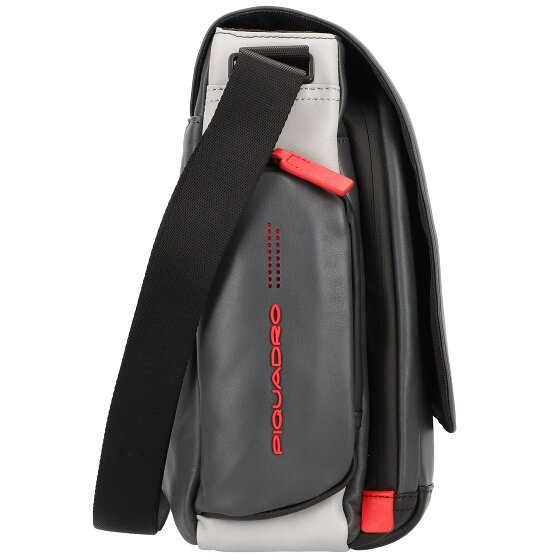 Piquadro Urban Messenger Leather 36 cm przegroda na laptopa