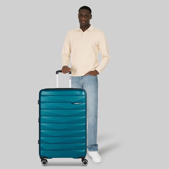 Bench Paris 4 kółka Walizka L 76 cm z plisą rozprężną