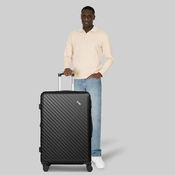 Check.In Paradise 2.0 4 kółka Walizka L 78 cm z plisą rozprężną