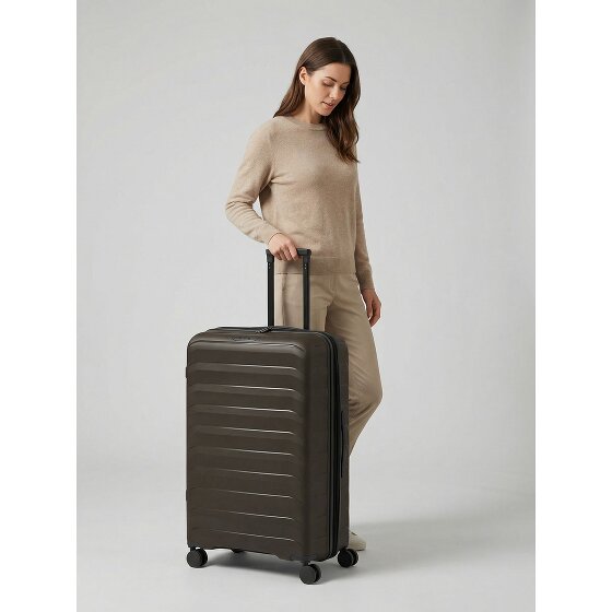 d&n Toronto 4 kółka Walizka L 75 cm z plisą rozprężną