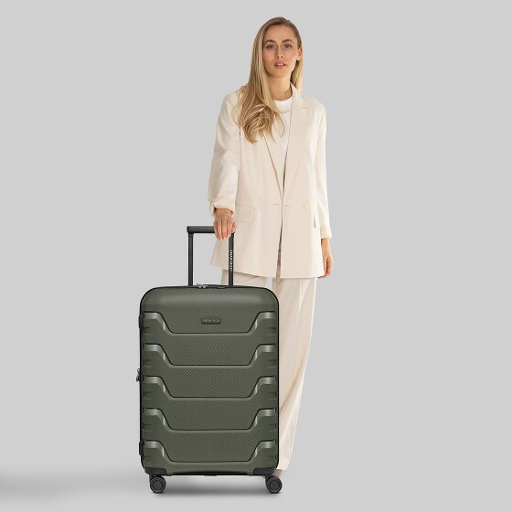 Smartbox Edition 01 4 kółka Walizka 66 cm z plisą rozprężną