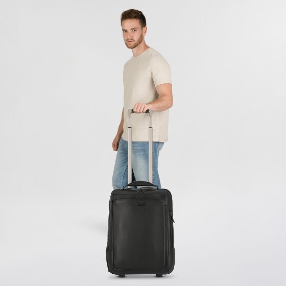 Piquadro Modus Special 2 kółka Walizka kabinowy 50 cm Komora na laptopa