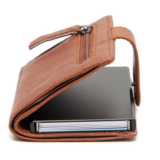 The Chesterfield Brand Kaunas Portfel Ochrona RFID Skórzany 7.5 cm