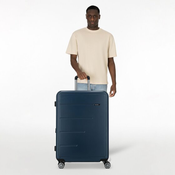 Gabol Future Plus 4 kółka Walizka 74 cm z plisą rozprężną