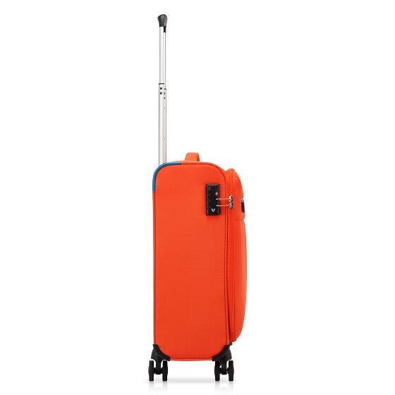 Roncato Lite Soft Neon 4 kółka Walizka kabinowy 55 cm