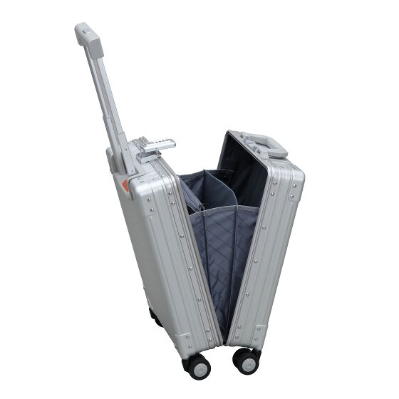Aleon Wózek biznesowy 4-kołowy 50 cm Przegroda na laptopa