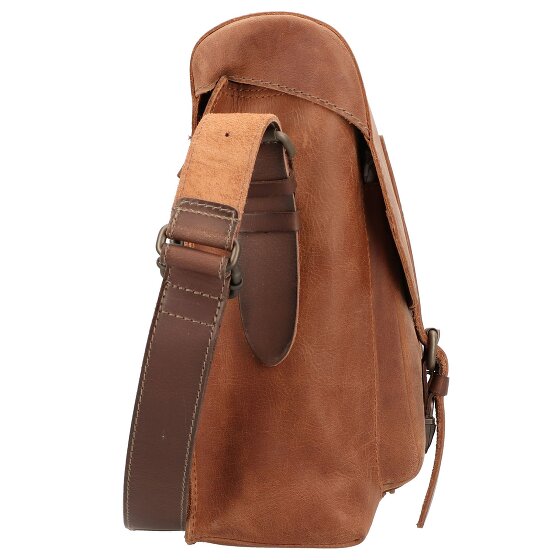 aunts & uncles Good Old Friends Bro Messenger Leather 39 cm Laptop Compartment