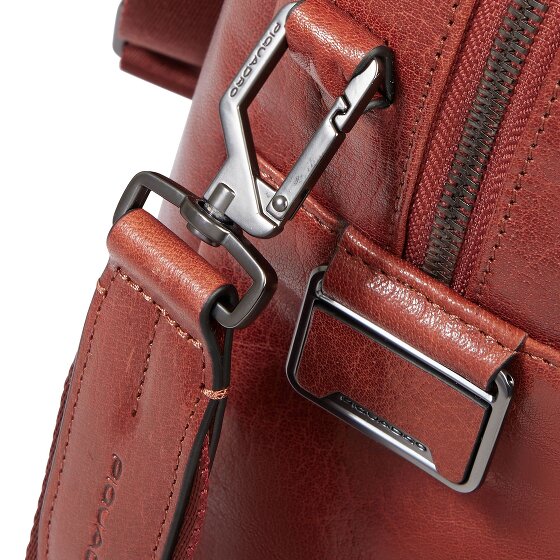 Piquadro Solm Teczka Skórzany 42 cm Komora na laptopa