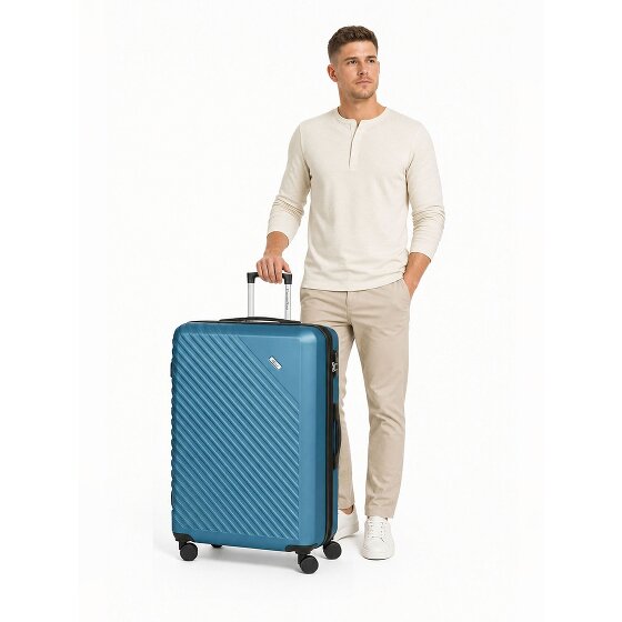 Check.In Paradise 2.0 4 kółka Walizka L 78 cm z funkcją poszerzenia