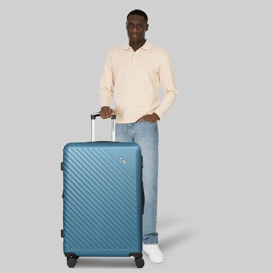 Check.In Paradise 2.0 4 kółka Walizka L 78 cm z plisą rozprężną