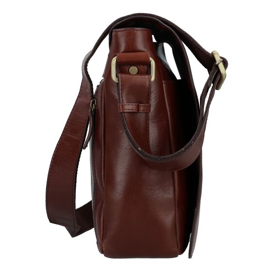 Leonhard Heyden Cambridge Messenger Leather 38 cm przegroda na laptopa