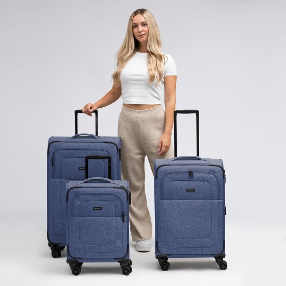 Redolz Essentials 12 THREE SET 4 kółka Zestaw walizek 3-części z funkcją poszerzenia
