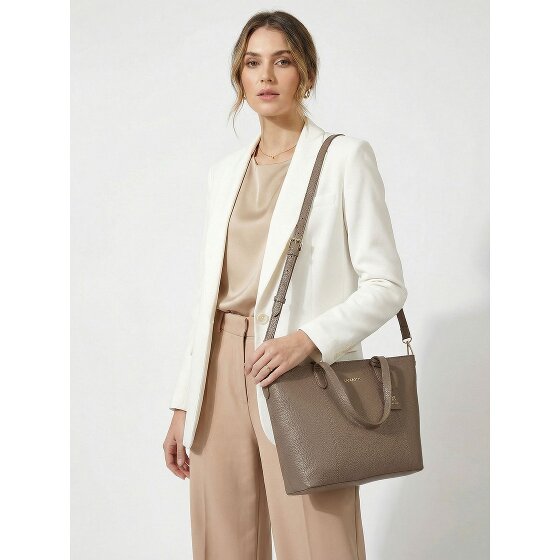 Lazarotti Skórzana Shopper Bag z Bolonii, torba na ramię, skóra, 31 cm