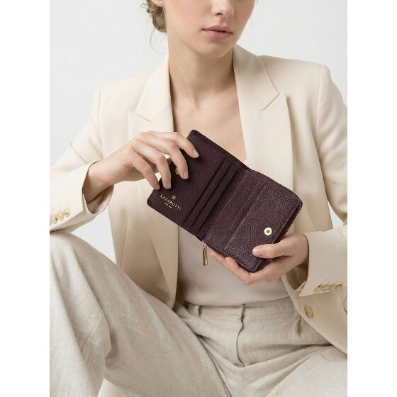 Lazarotti Bologna Leather Medium Zip-Around Wallet Leather 10 cm