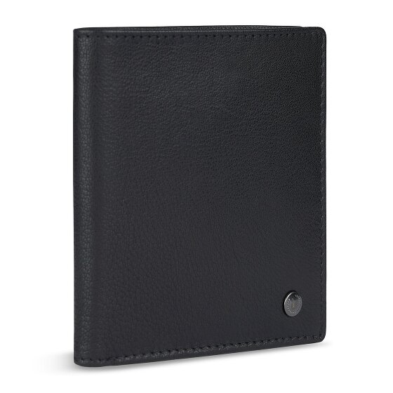 bugatti Black Magic Portfel Ochrona RFID Skórzany 10 cm