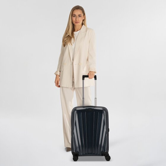 Samsonite Major-Lite 4 kółka Walizka kabinowy 55 cm z plisą rozprężną