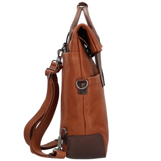 Harold's Mount Ivy Plecak biznesowy Skóra 35 cm Komora na laptopa