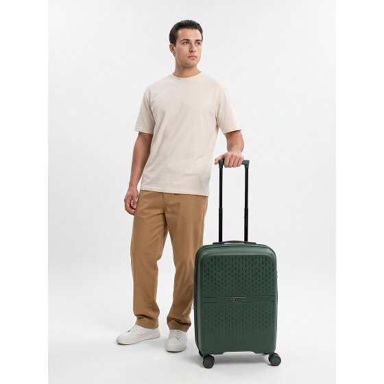 Gladiator 4400 4 kółka Walizka kabinowa 55 cm z funkcją poszerzenia
