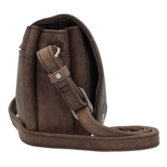 Harold's Antyczna skórzana torba na ramię 21 cm