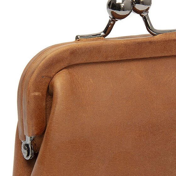 The Chesterfield Brand Skórzana saszetka na monety Calvia 12 cm