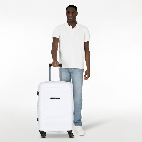 Polestream Strz by Asteroid 4 kółka Walizka M 64 cm z plisą rozprężną