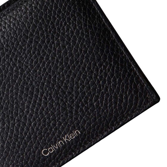 Calvin Klein Embossed Portfel Skórzany 12 cm
