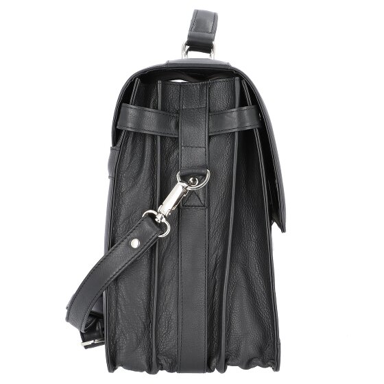 Alassio Skórzana aktówka Monza z przegrodą na laptopa 38 cm