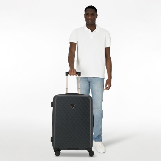 Guess Jesco 4 kółka Walizka 64 cm z plisą rozprężną