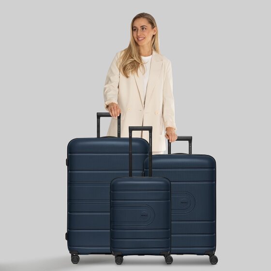 Redolz Essentials 11 4 kółka Zestaw walizek 3-części z plisą rozprężną