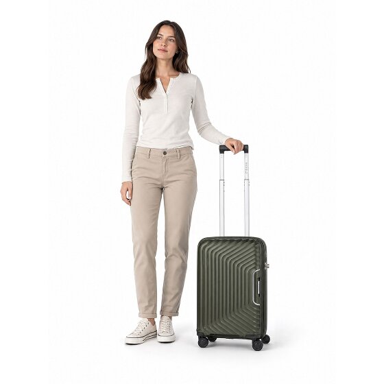 Redolz Essentials 01 4 kółka Walizka kabinowa 53 cm z funkcją poszerzenia