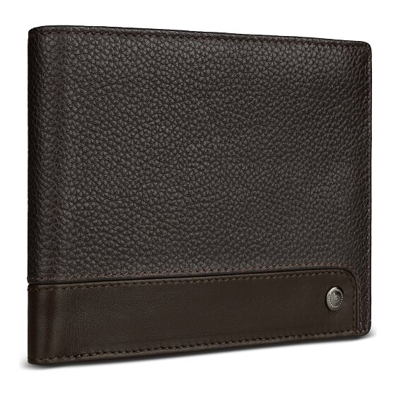 bugatti Due Portfel Ochrona RFID Skórzany 12.5 cm