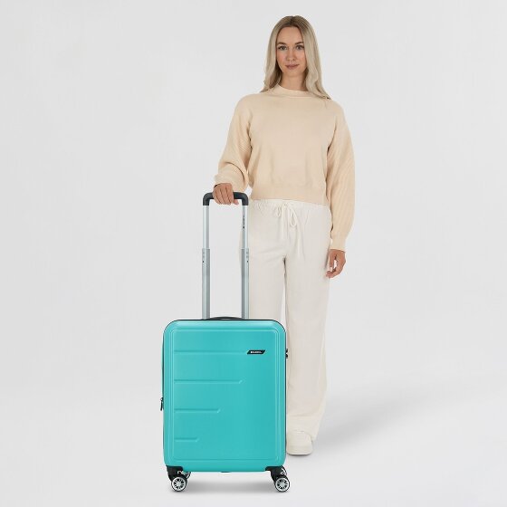 Gabol Future Plus 4 kółka Walizka kabinowy 55 cm z plisą rozprężną