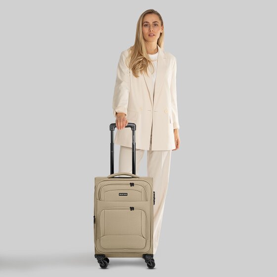 Smartbox Edition 04 4 kółka Walizka kabinowy 55 cm z plisą rozprężną