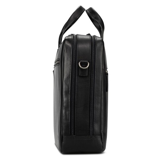 Jost Lund Teczka Skórzany 40.5 cm Komora na laptopa