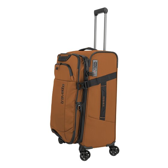 Travelite Briize 4 kółka Walizka M 67 cm z plisą rozprężną