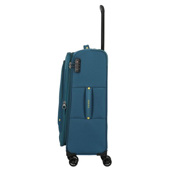 Travelite Umbria 4 kółka Walizka M 67 cm z plisą rozprężną