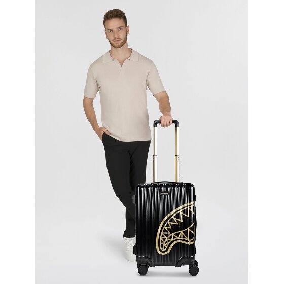 Sprayground That Gold Drap 4 kółka Walizka kabinowy 52 cm