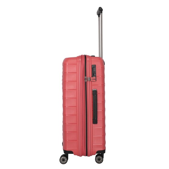 Travelite mooby 4 kółka Walizka M 66 cm z plisą rozprężną
