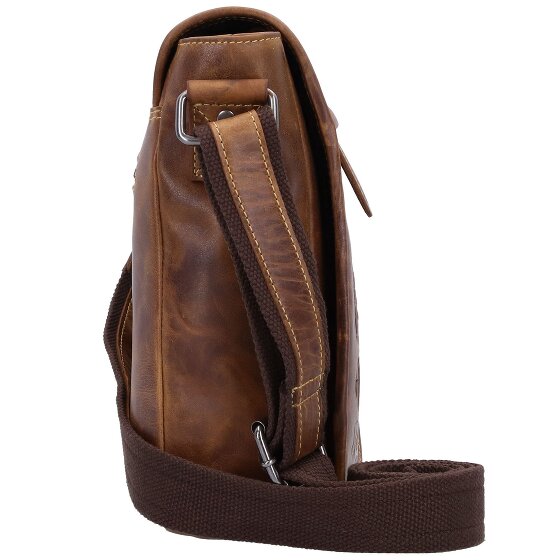 Greenburry Vintage Cafe Racer Torba na ramię skórzana 23 cm