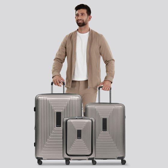 Redolz Essentials 14 4 kółka Zestaw walizek 3-części z plisą rozprężną
