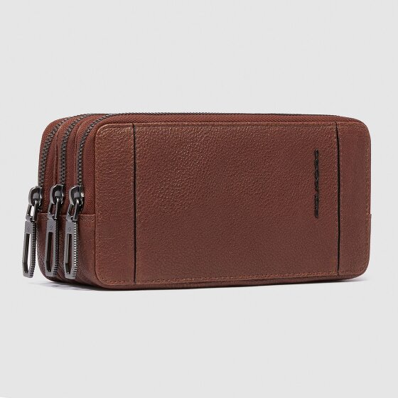 Piquadro Cronus Kosmetyczka Skórzany 19.5 cm