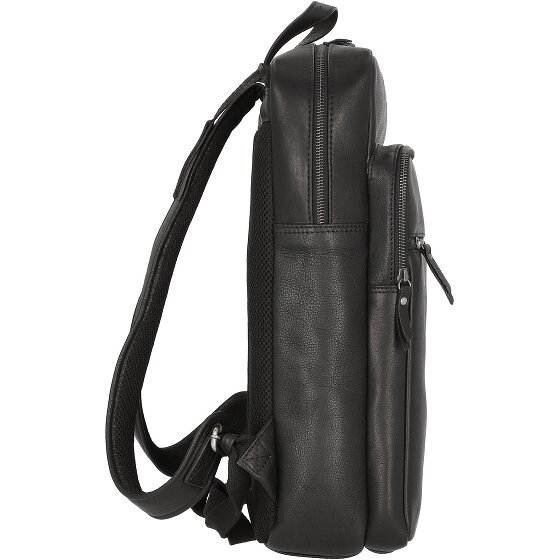 Burkely Antique Avery Plecak skórzany 44 cm Komora na laptopa