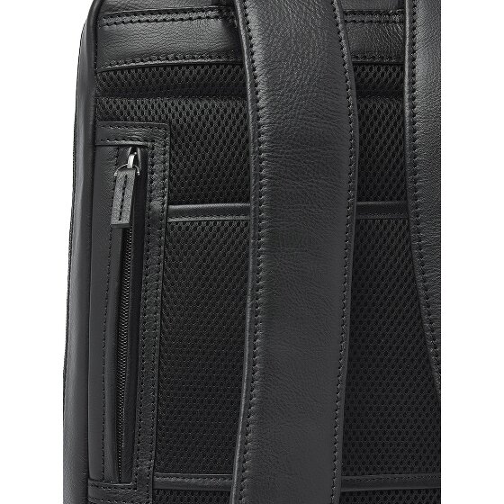 Castelijn & Beerens Plecak Ochrona RFID Skórzany 41 cm Komora na laptopa