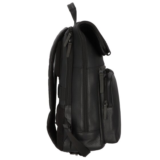 Jost Stockholm Plecak skórzany 45 cm Komora na laptopa