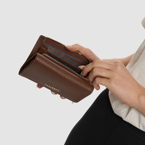 Lazarotti Bologna Leather Portfel Skórzany 14 cm