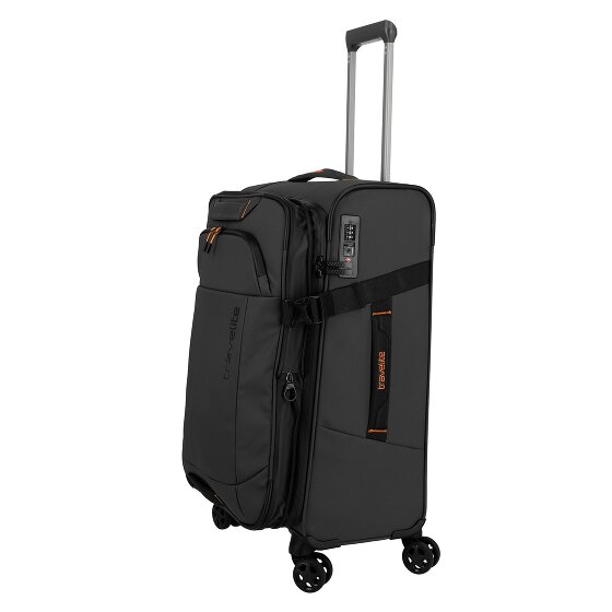 Travelite Briize 4 kółka Walizka M 67 cm z plisą rozprężną