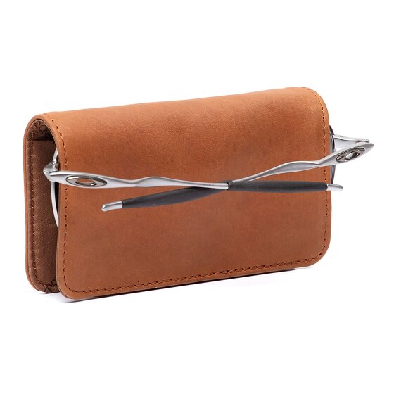 The Chesterfield Brand Maplewood Futerał na okulary Skórzany 3 cm