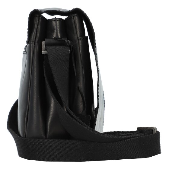 Greenburry Pure Black Torba na ramię Skórzany 25 cm