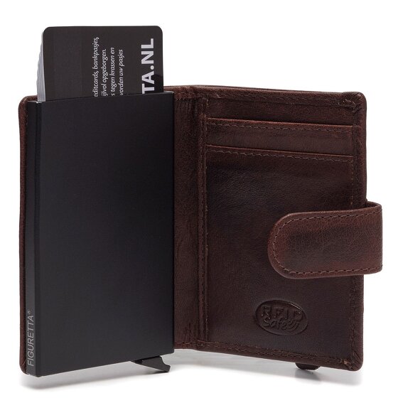 The Chesterfield Brand Prague Etui na karty kredytowe Ochrona RFID Skórzany 7 cm